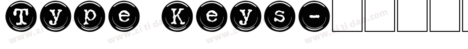 Type Keys字体转换
